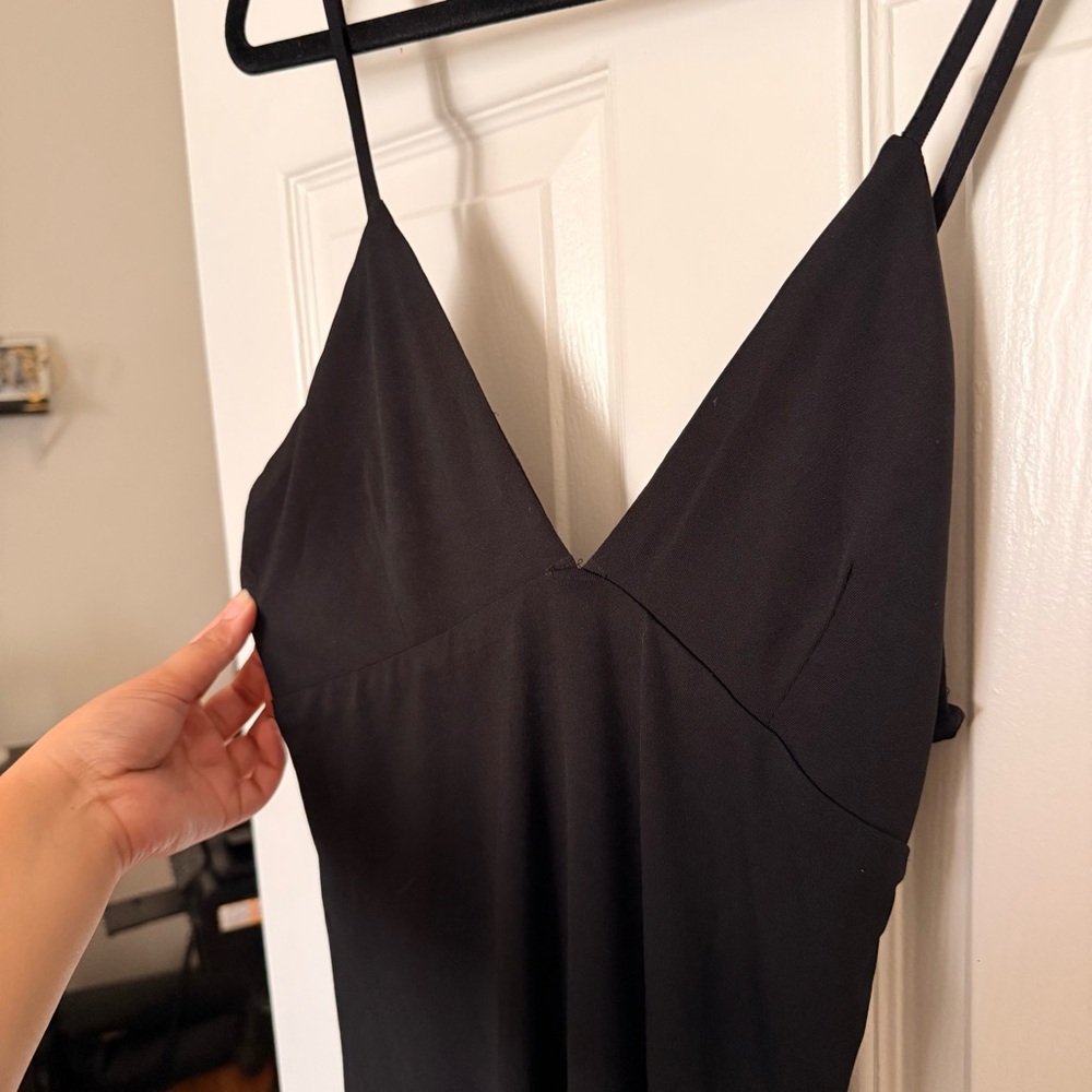 Little Black Dress with a V neckline